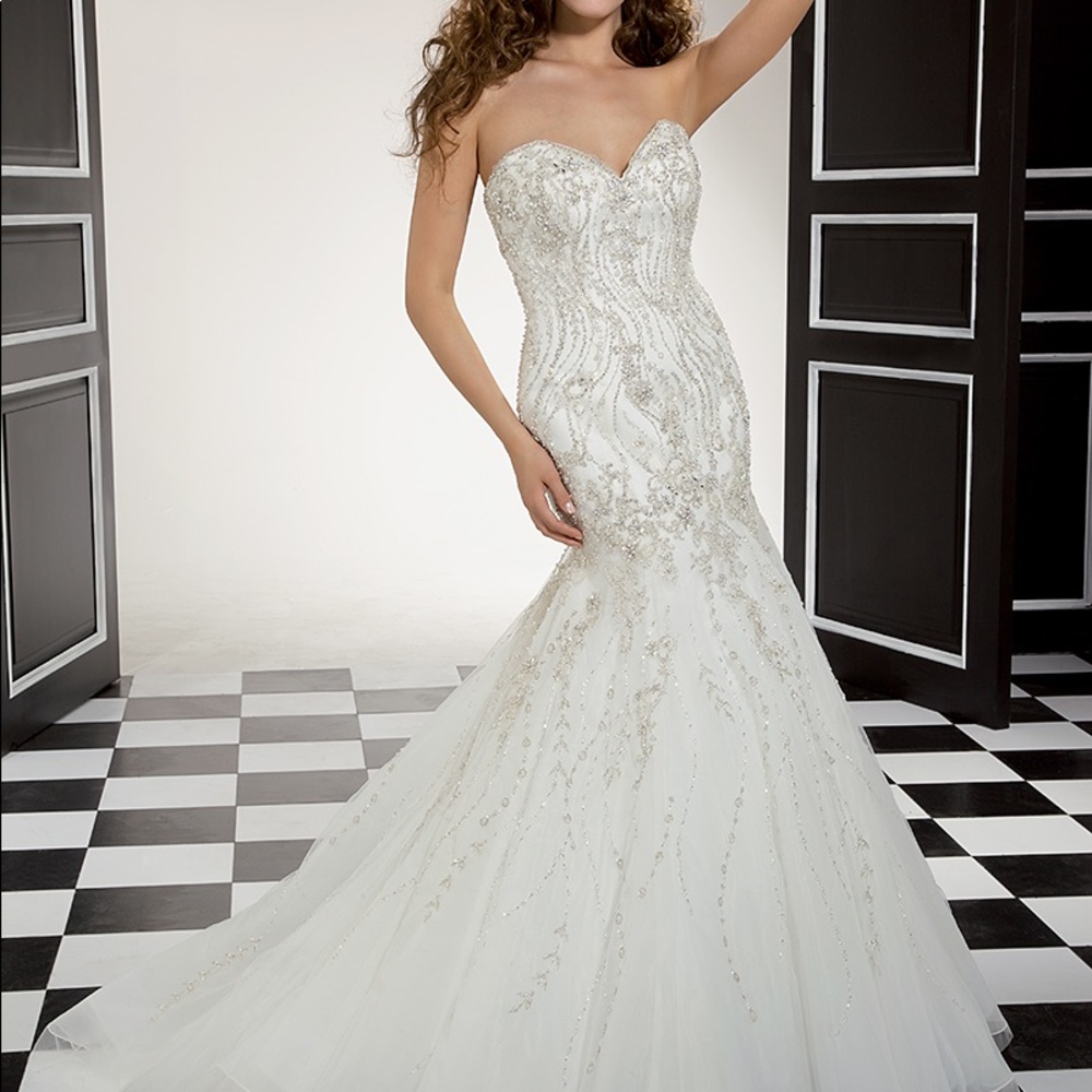 NWT Eddy K gorgeous bridal gown. Size 10